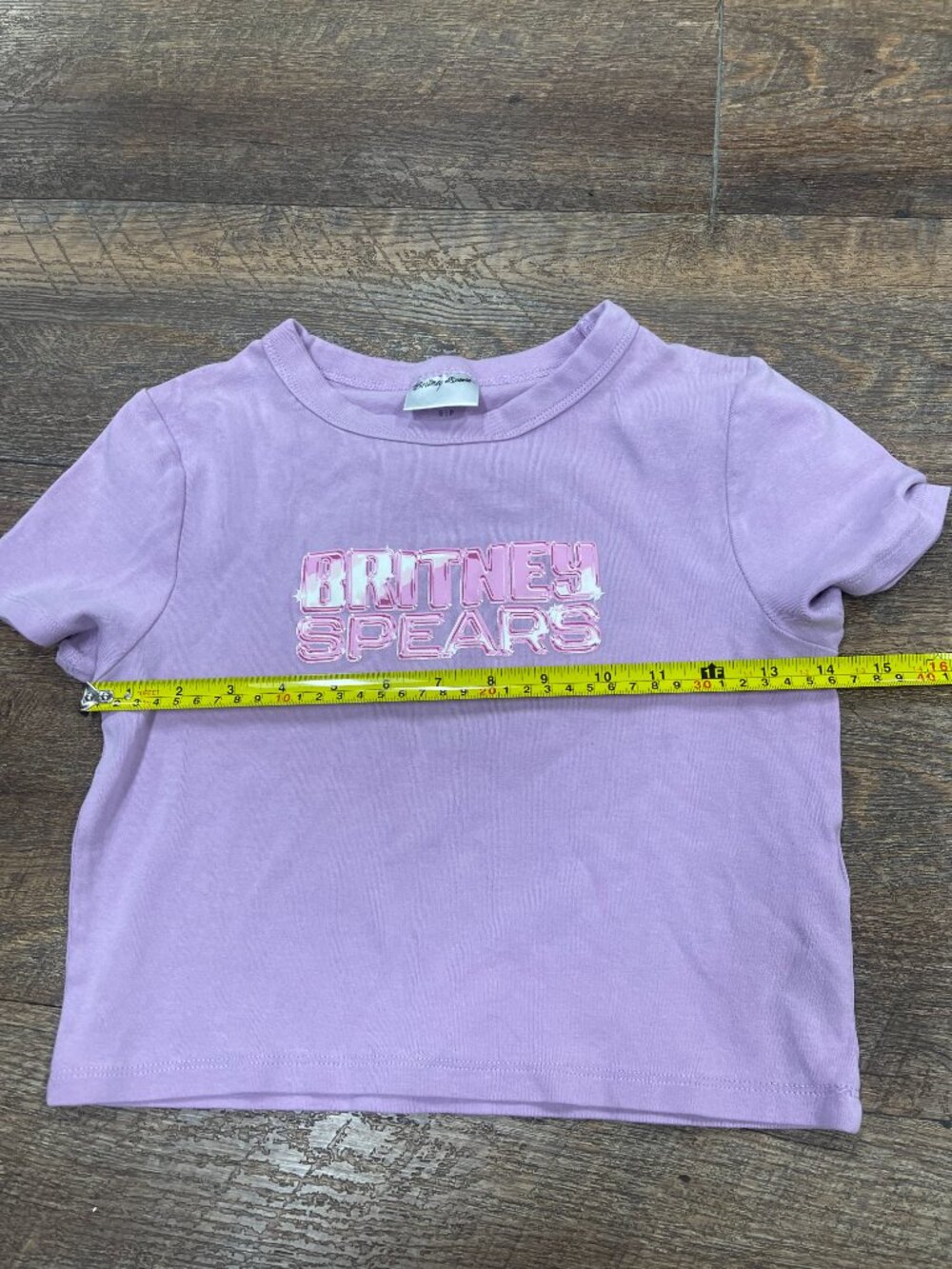 Britney Spears x Cotton On Lavender Micro Tee Small - Picture 2 of 7